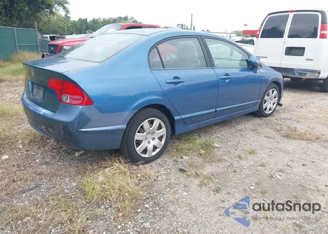 2007 Honda Civic Lx из США, поврежденный, VIN 1HGFA16597L130353